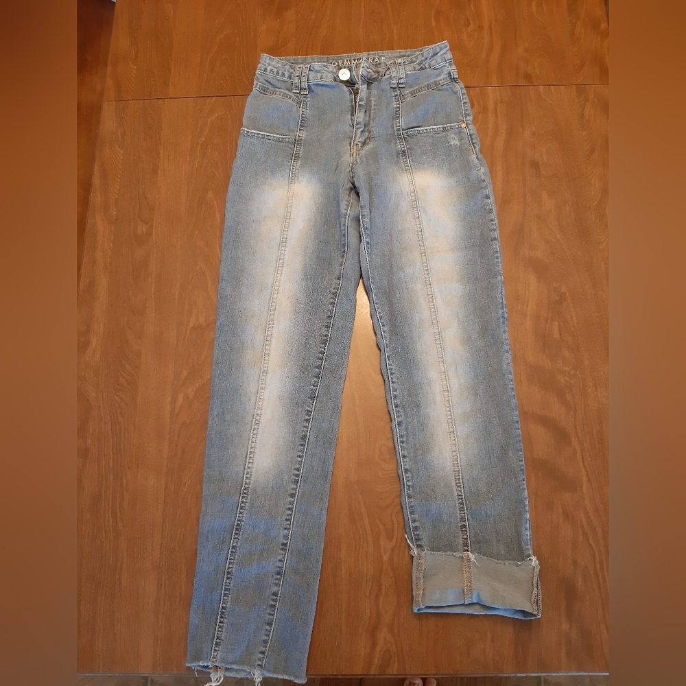 Gemma Rae Light Blue Juniors Jeans 7/28